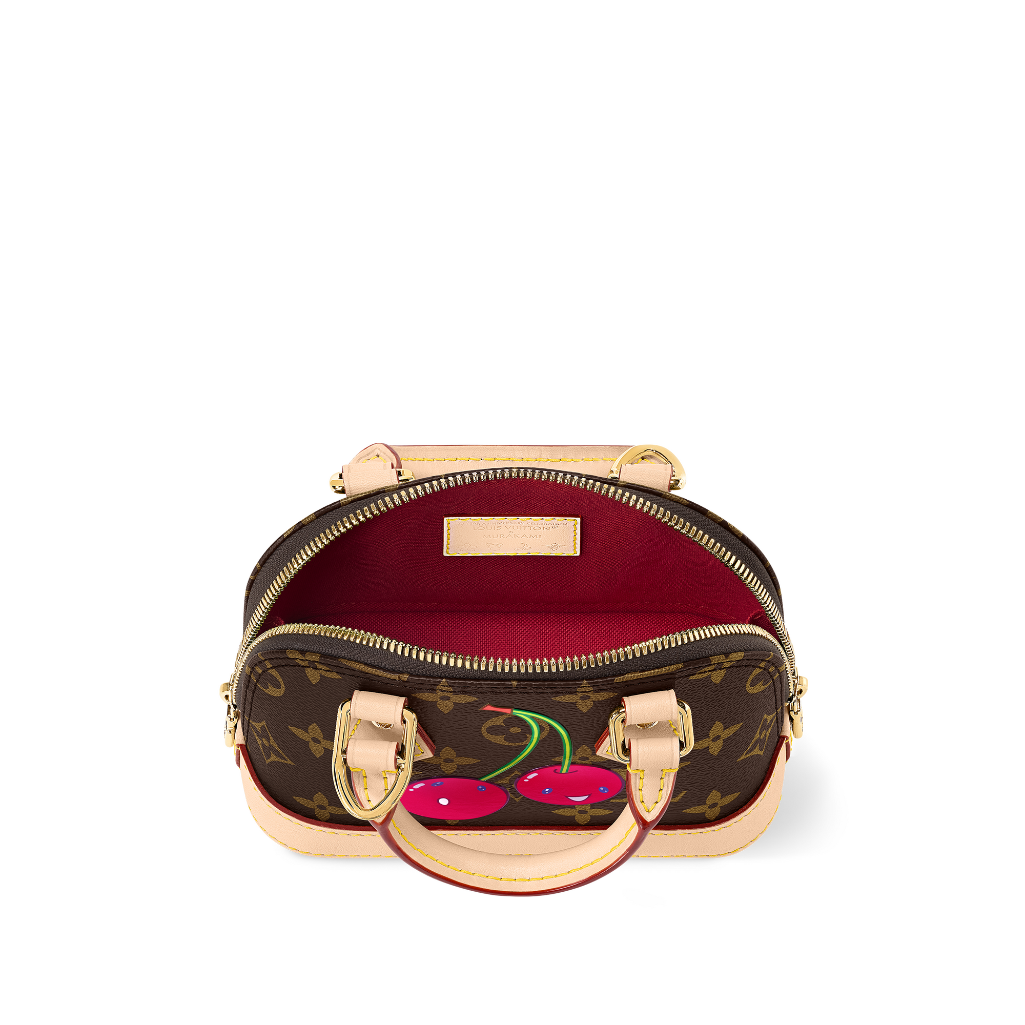 ルイヴィトン　LV × TM ナノ・アルマ　村上隆　チェリー LV x Murakami Cherry Nano Alma: Adorable Mini Bag | TikTok